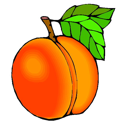 Peach clipart #6, Download drawings