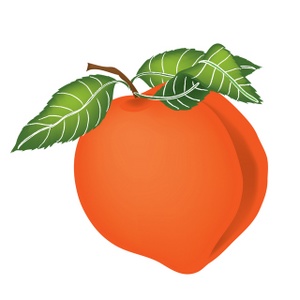 Peach clipart #17, Download drawings