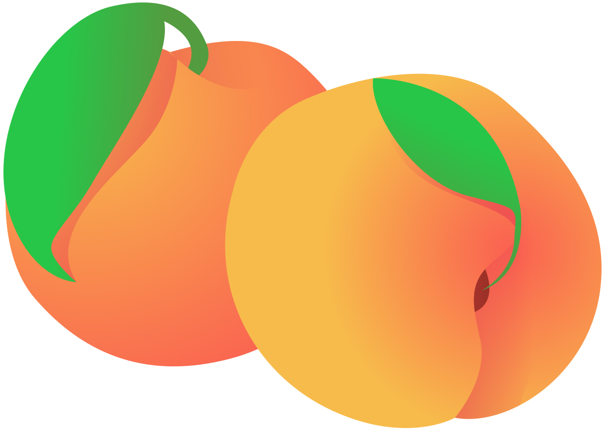 Peach clipart #19, Download drawings