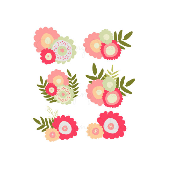 Peach Flower clipart #6, Download drawings