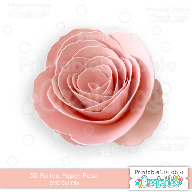 Pink Rose svg #2, Download drawings
