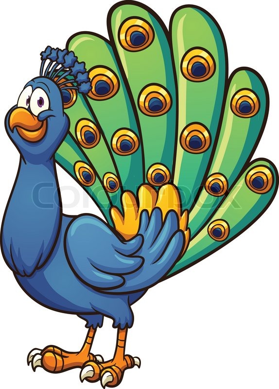 Peacock clipart #6, Download drawings