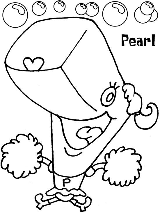 Pearl coloring #18, Download drawings