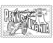 Pennsylvania coloring #18, Download drawings