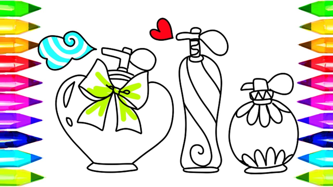 Perfume coloring #14, Download drawings