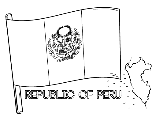 Peru coloring #6, Download drawings