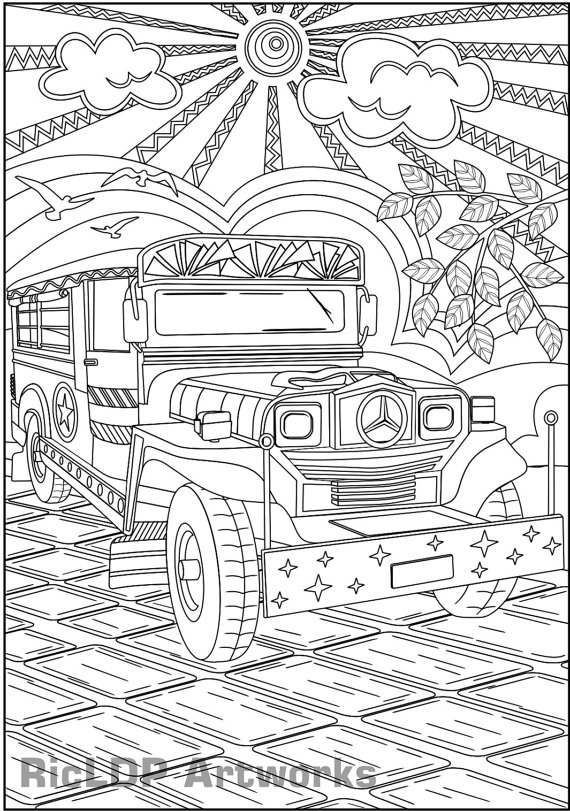 Phillipines coloring #6, Download drawings