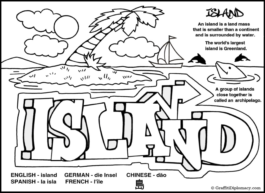 Phillipe Island coloring #14, Download drawings