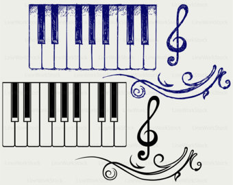 Piano svg #3, Download drawings