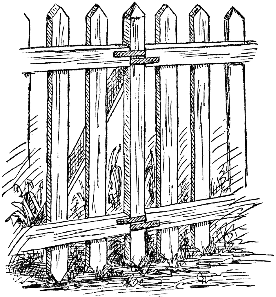 Picket Fence clipart #4, Download drawings
