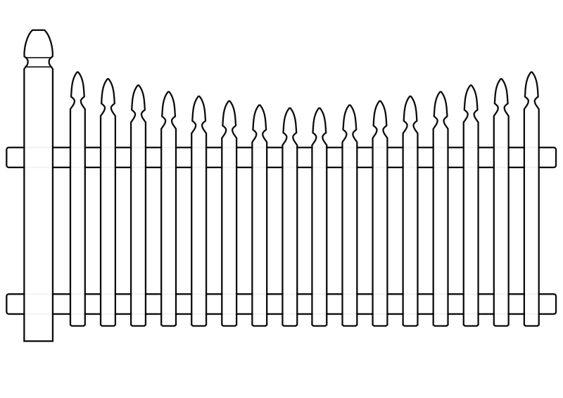 Picket Fence svg #10, Download drawings