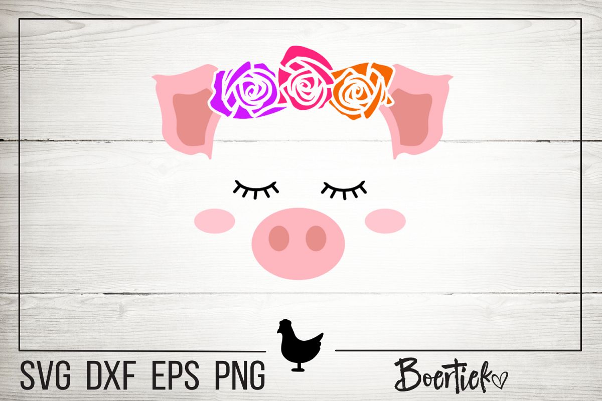pig face svg #420, Download drawings