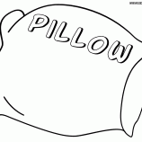 Pillow coloring #10, Download drawings