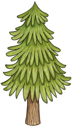 Pine Tree clipart #1, Download drawings
