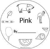 Pink coloring #10, Download drawings