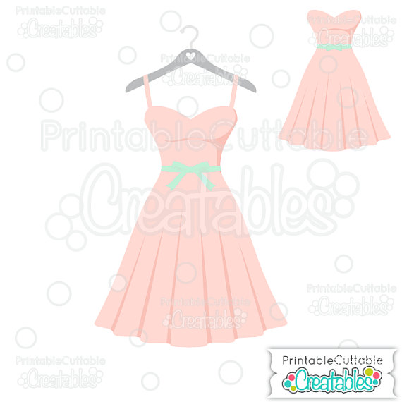 Pink Dress svg #13, Download drawings