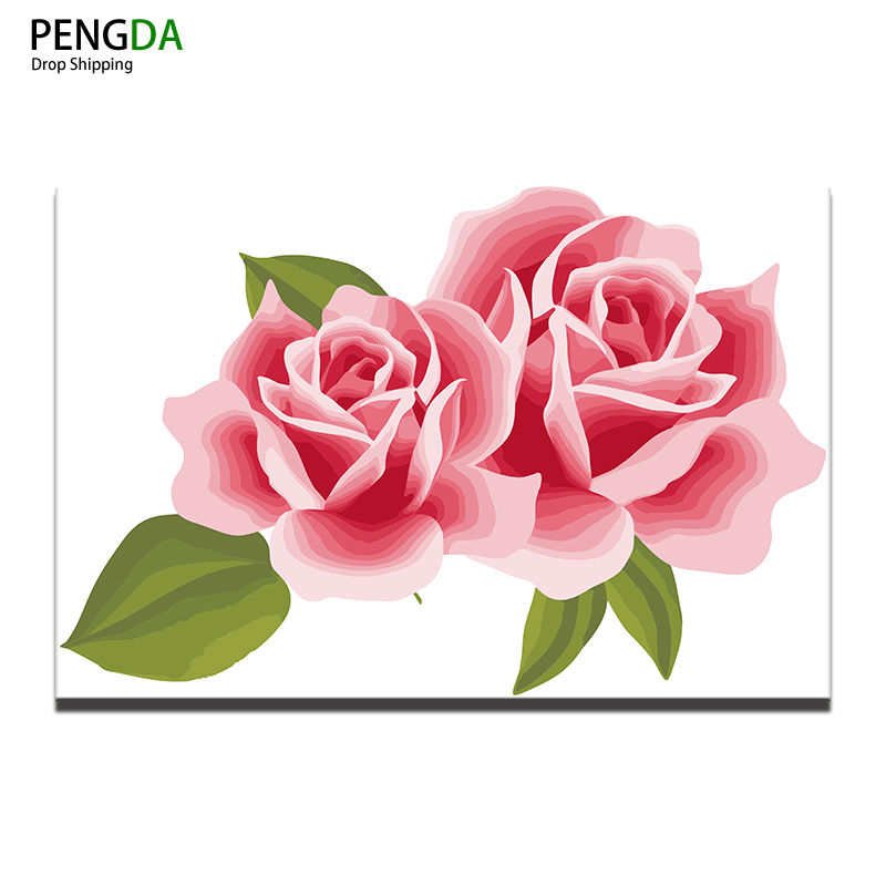 Pink Rose coloring #8, Download drawings