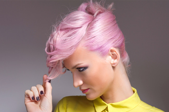 Pink Hair coloring #11, Download drawings