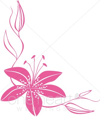 Pink Lily clipart #19, Download drawings