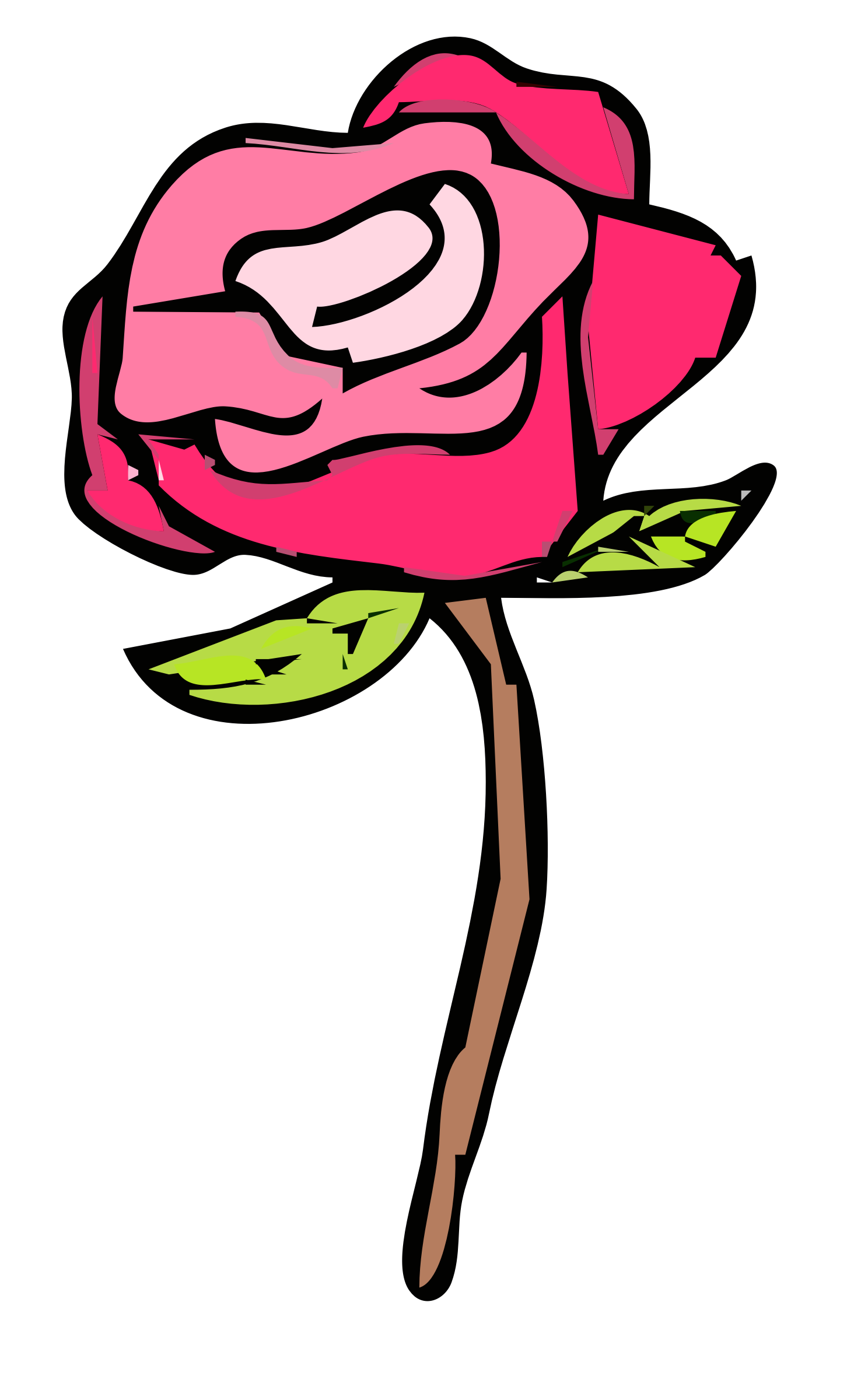 Pink Rose svg #4, Download drawings