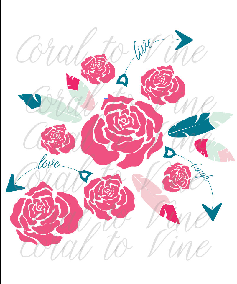 Pink Rose svg #3, Download drawings