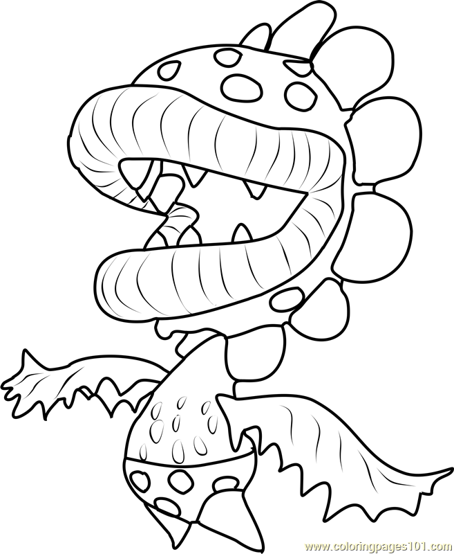 Piranha coloring #14, Download drawings
