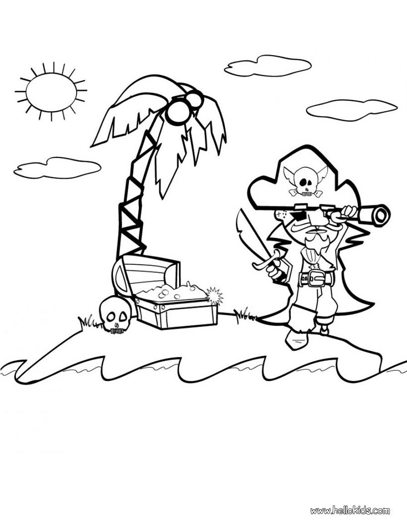 Pirate coloring #12, Download drawings