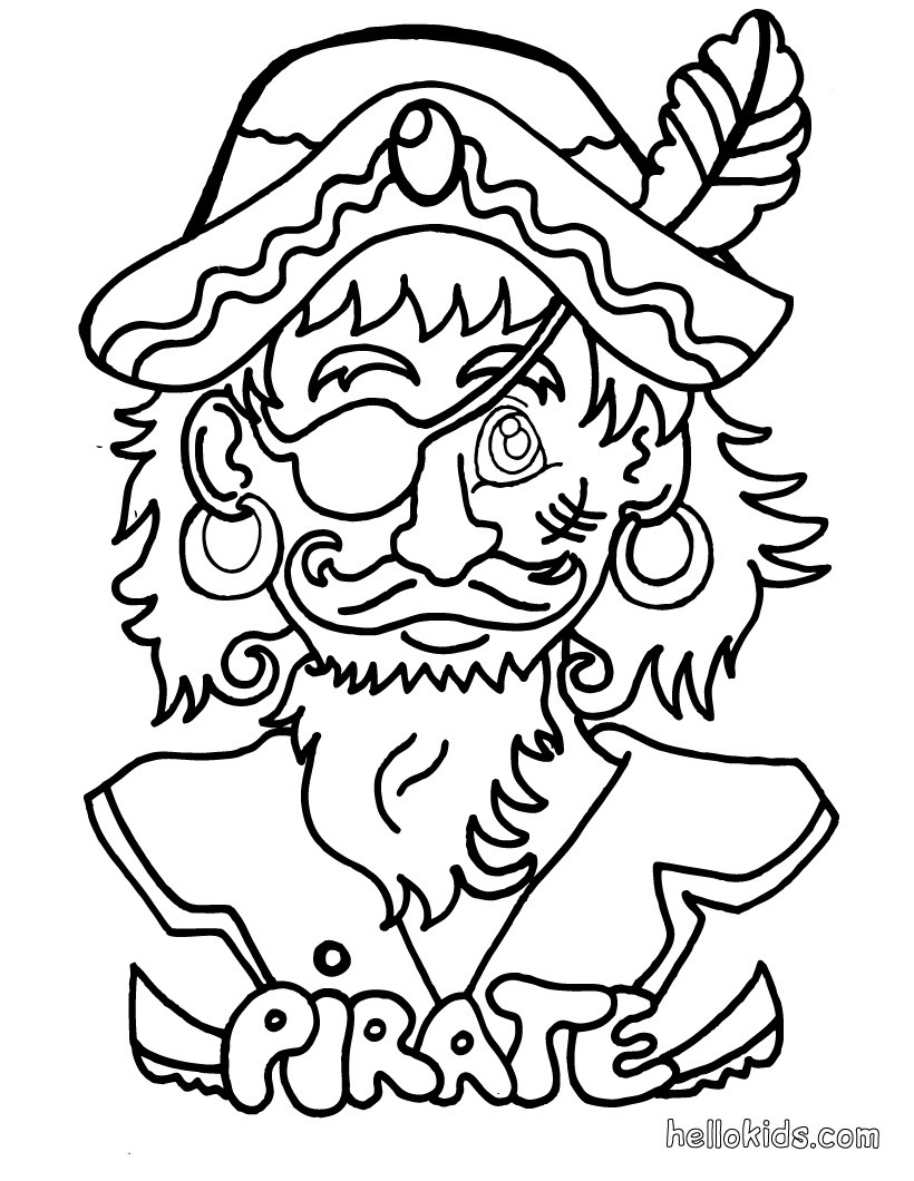 Pirate coloring #8, Download drawings