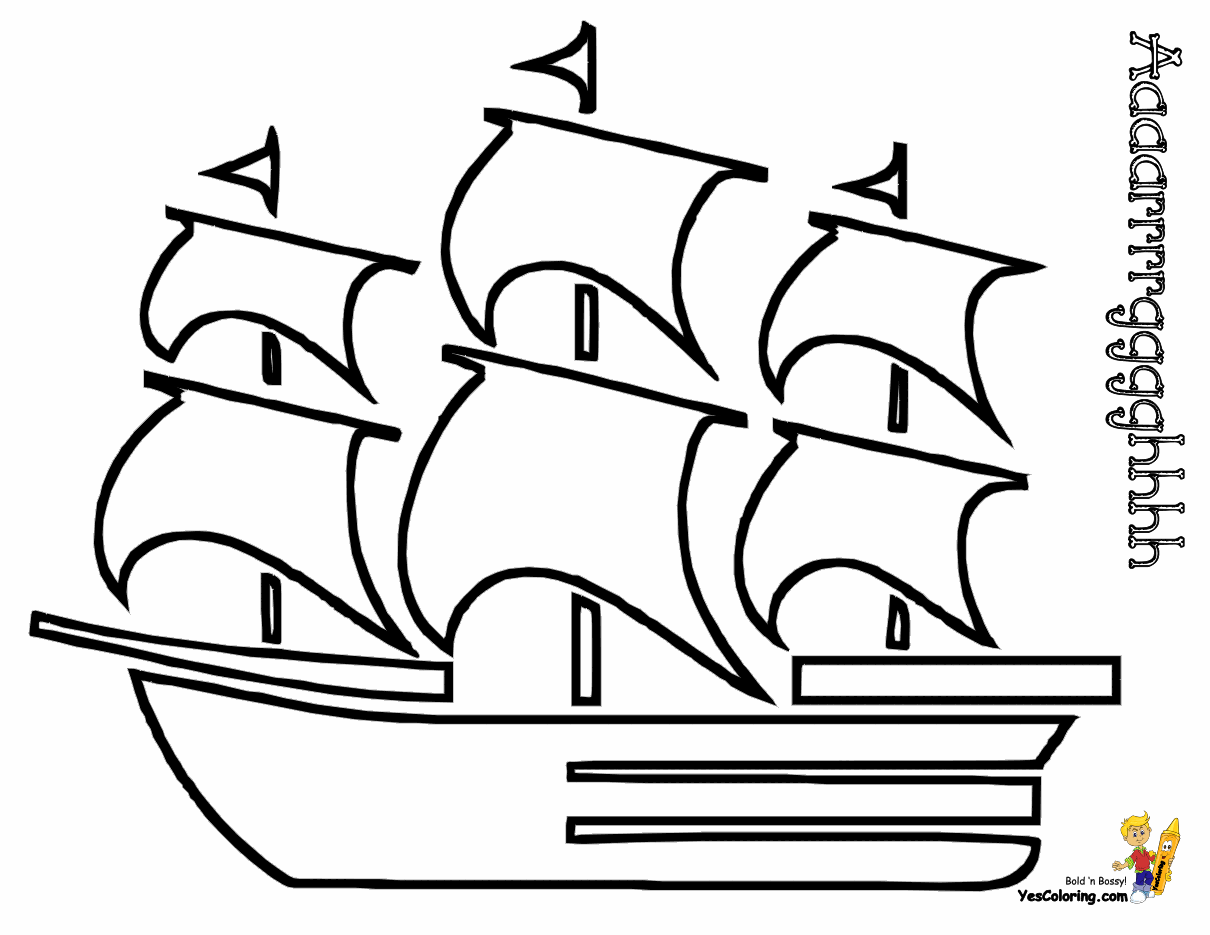 Pirate Ship coloring #17, Download drawings