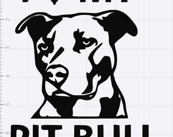 Pit Bull svg #235, Download drawings