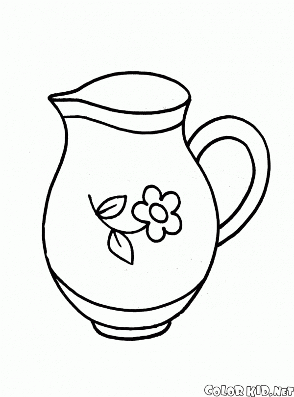 Pitcher coloring #12, Download drawings