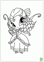 Pixie coloring #7, Download drawings