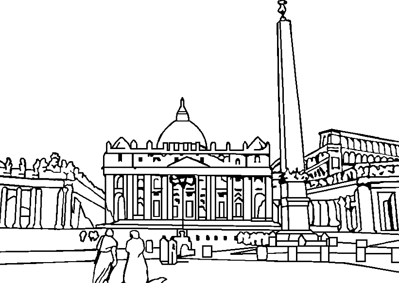 Place coloring #12, Download drawings