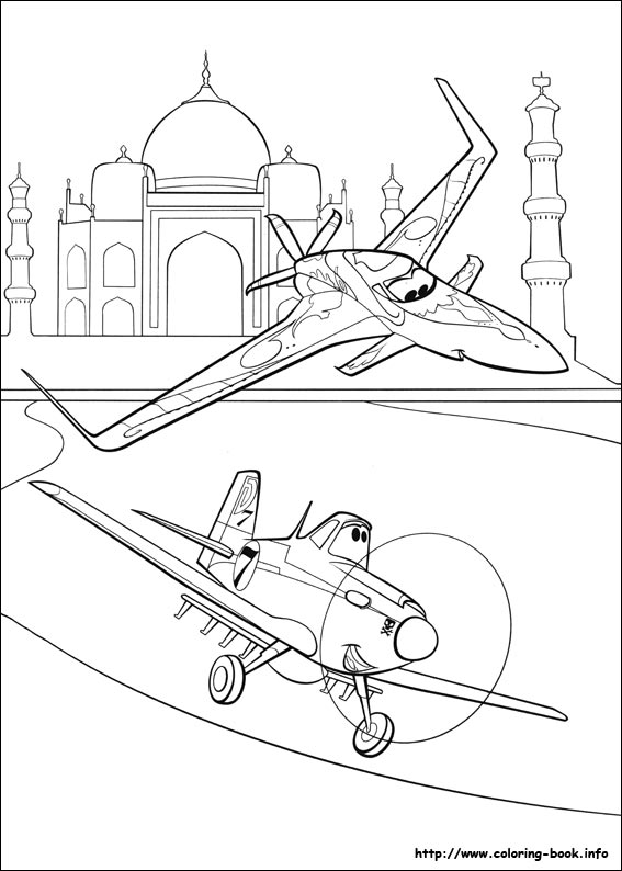Planes coloring #17, Download drawings