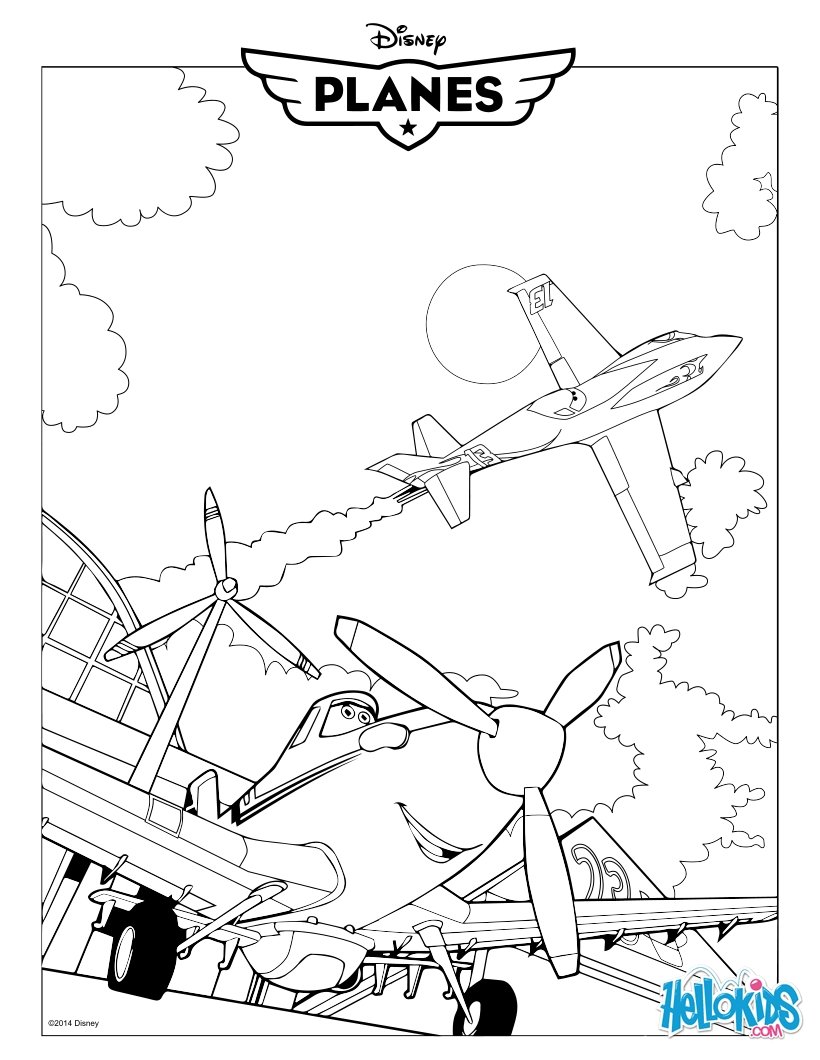 Planes coloring #8, Download drawings
