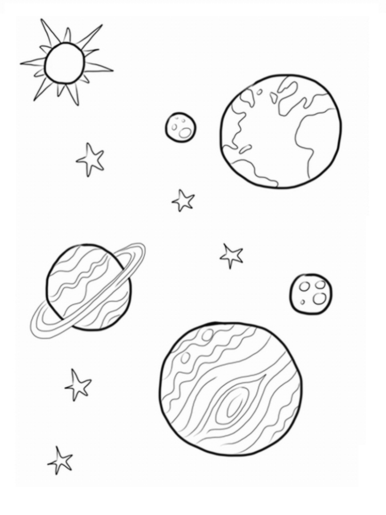 Planet coloring #11, Download drawings