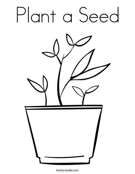 Plant coloring #3, Download drawings