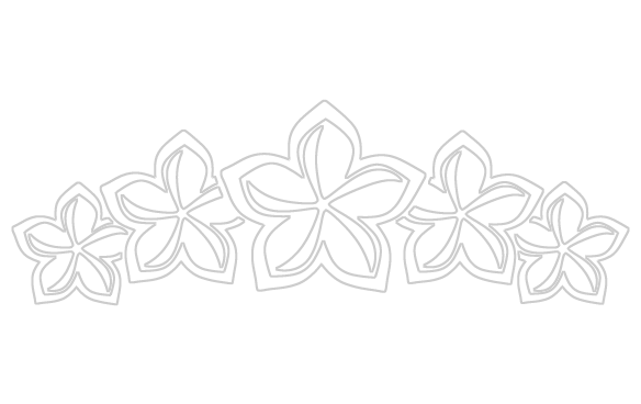 Plumeria coloring #19, Download drawings
