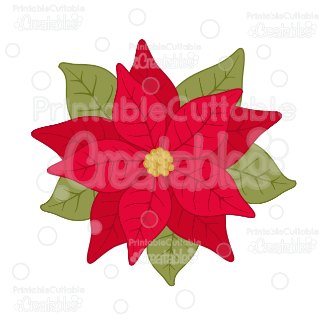 Poinsettia svg #13, Download drawings