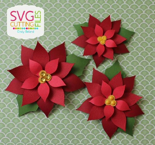 Poinsettia svg #10, Download drawings