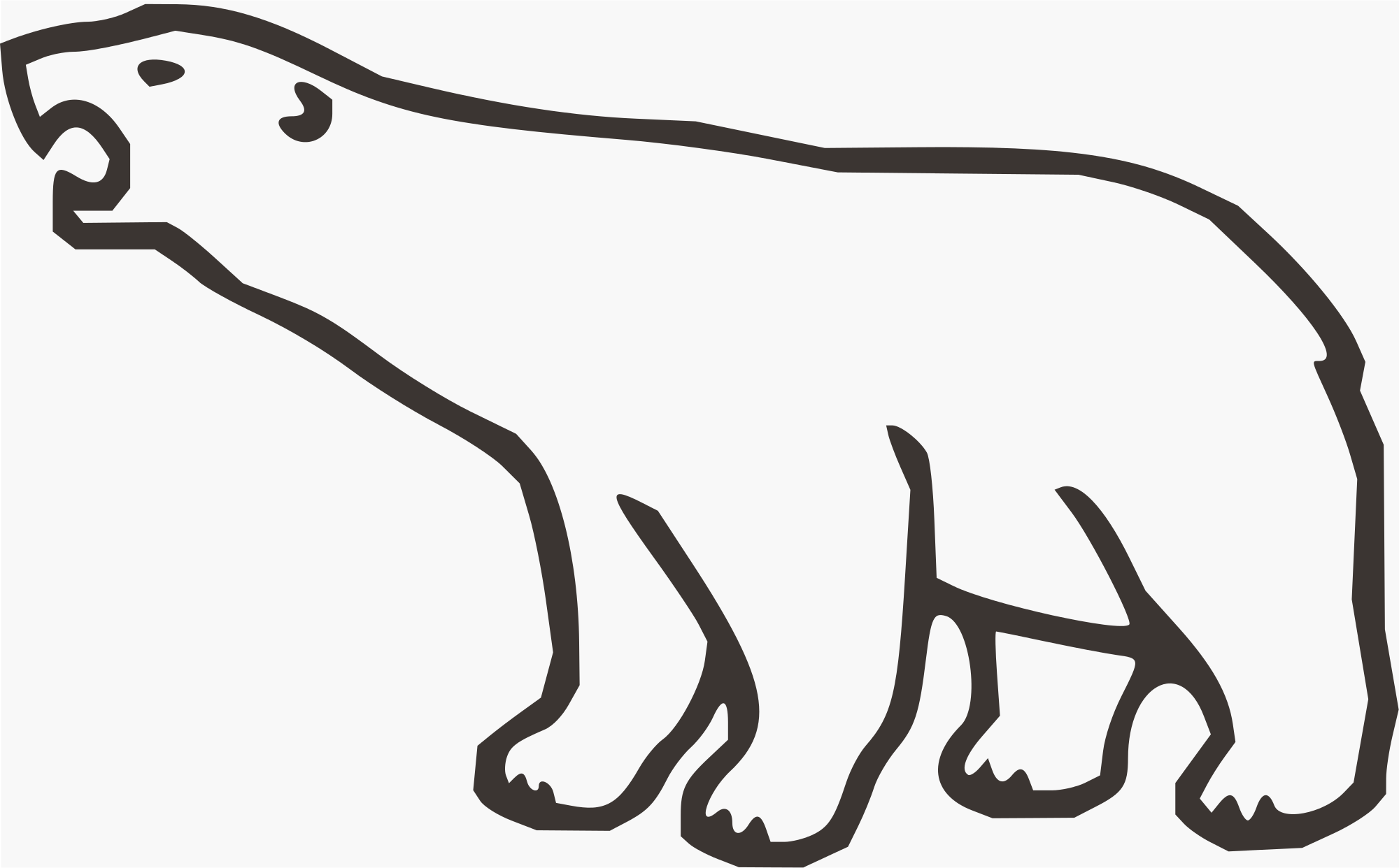 Polar  Bear svg #14, Download drawings
