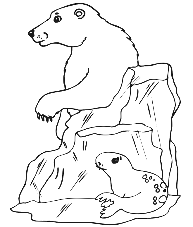 Polar coloring #11, Download drawings