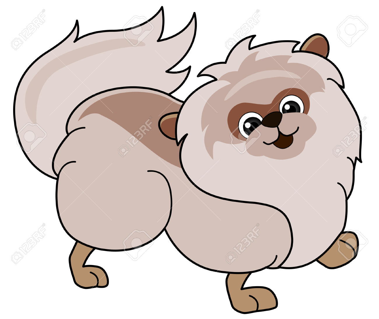 Pomeranian clipart #1, Download drawings