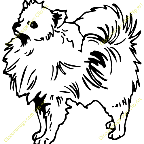 Pomeranian clipart #9, Download drawings