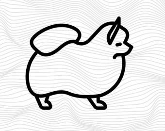 Pomeranian svg #5, Download drawings