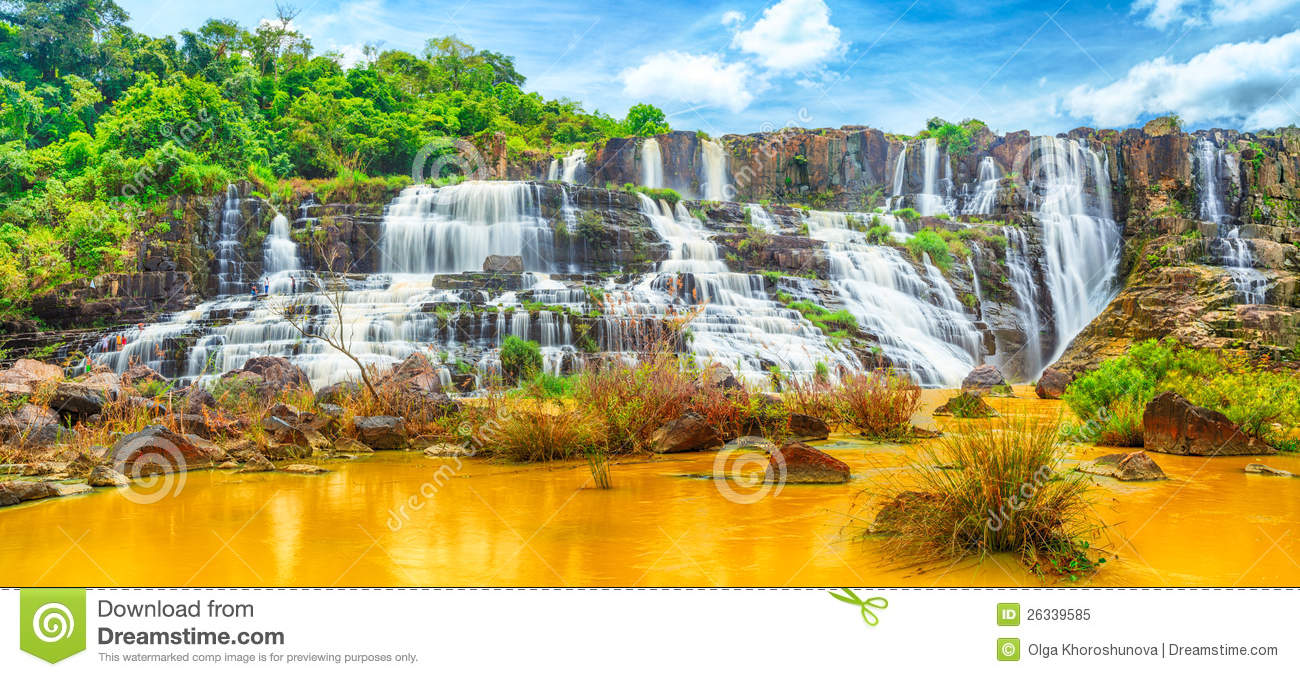 Pongour Waterfall clipart #10, Download drawings