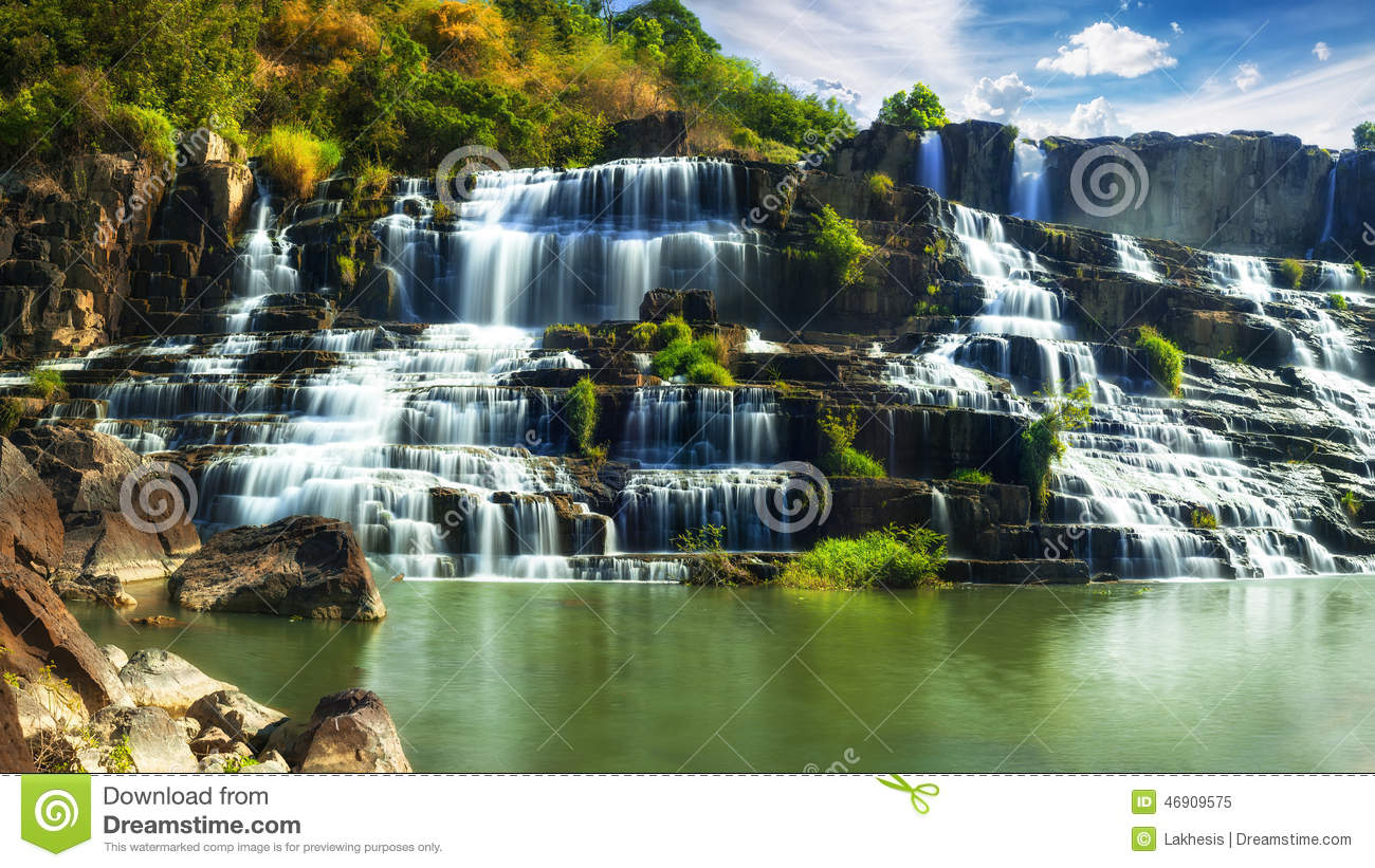Pongour Waterfall clipart #8, Download drawings