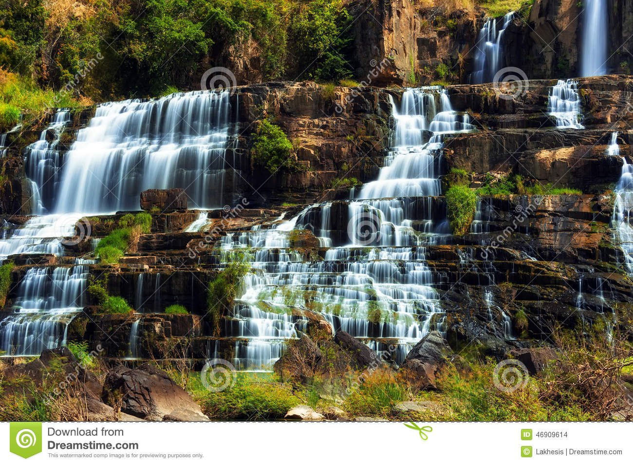 Pongour Waterfall clipart #3, Download drawings