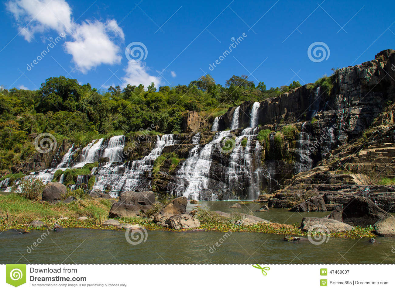 Pongour Waterfall clipart #11, Download drawings