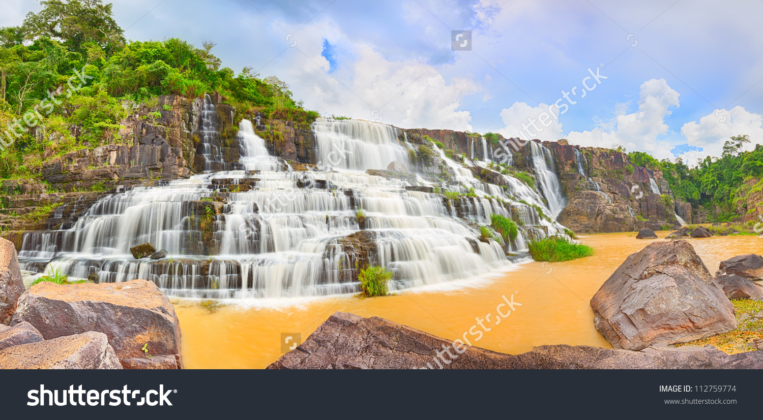 Pongour Waterfall clipart #2, Download drawings